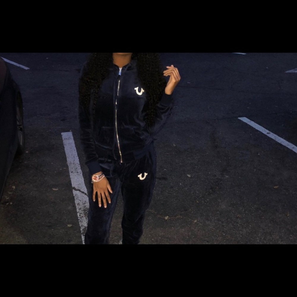 True religion jogging suit